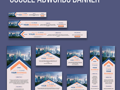 Google Adwords Banner branding corporate design flyers graphic graphic design illustration logo marketing vector