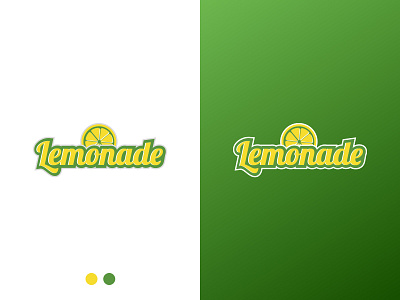 Lemonade Logo Design branding design dribbble graphic design illustration logo typography ux vector
