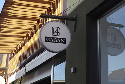 Logo Design for Gagan 3d animation branding dribbble graphic design logo motion graphics ui youtube