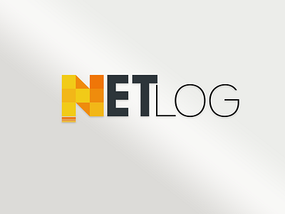 Net Log Company Logo Design branding business company custom logo design graphic design illustration logo ui vector