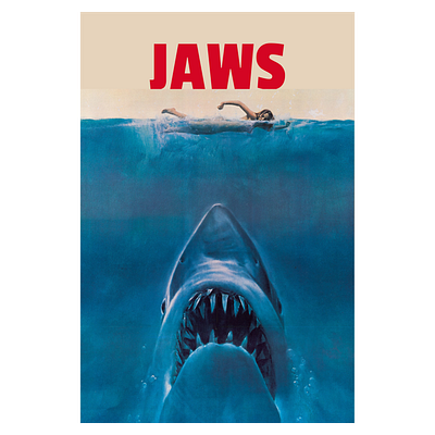 Jaws- Movie Poster build designdrug figma graphicdesigner poster posterdesign watchmegrow