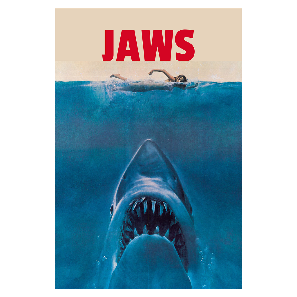 Jaws- Movie Poster By Kaushiki Garg On Dribbble