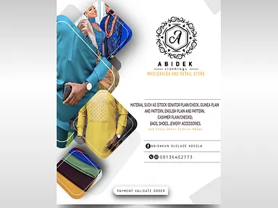 Clothing flyers branding flyers graphic design
