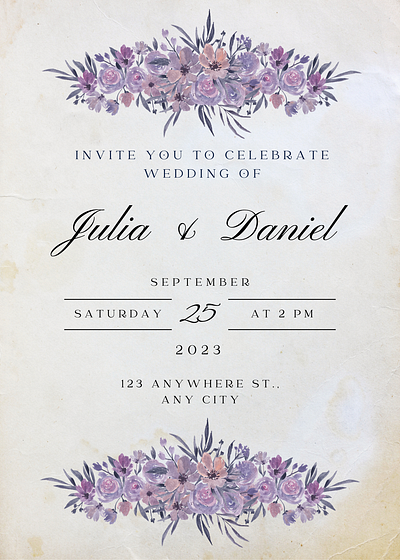 Wedding Invitation Card design branding design graphic design invitation card design typography vector