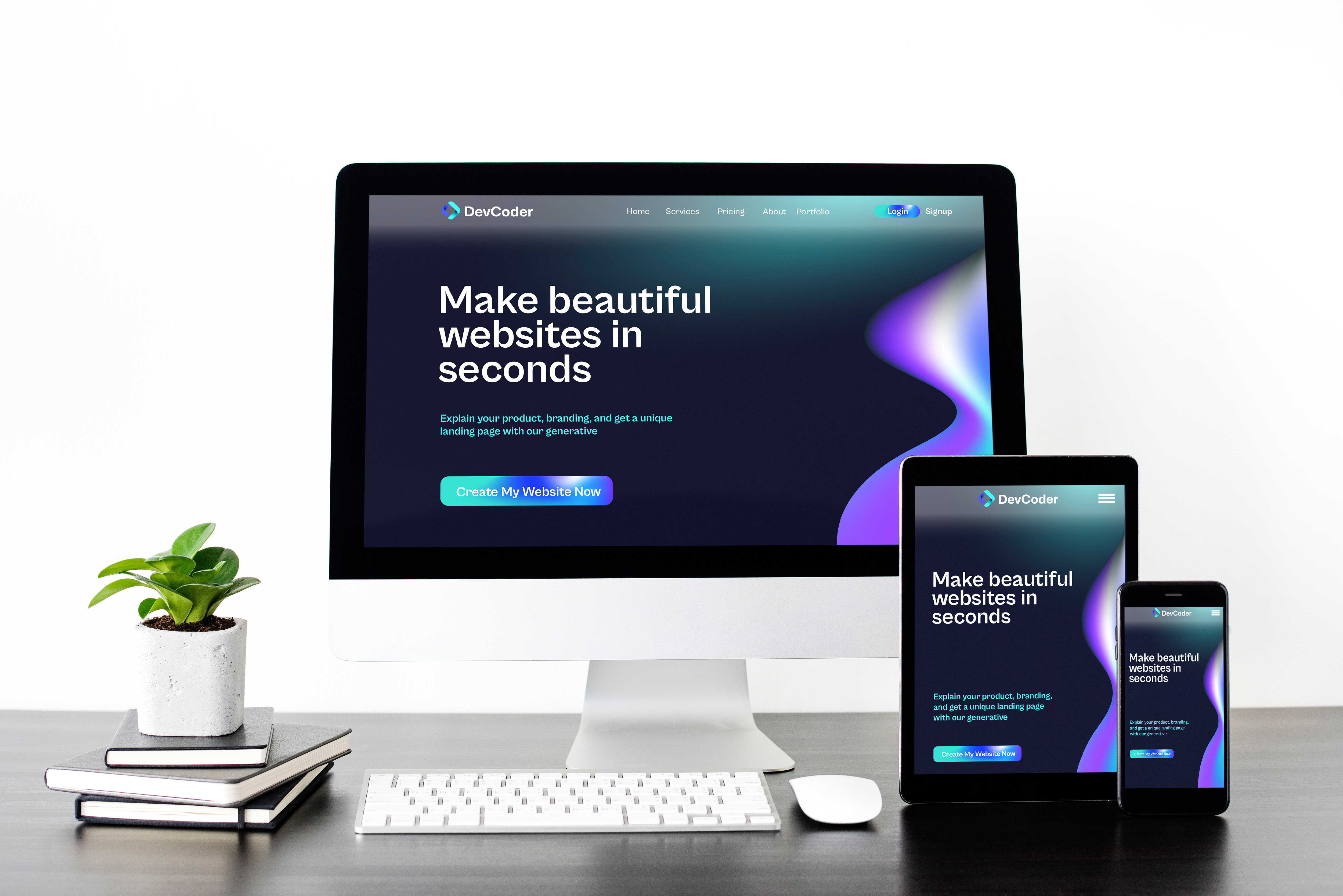 Example of Modern & User Friendly Website UI Design