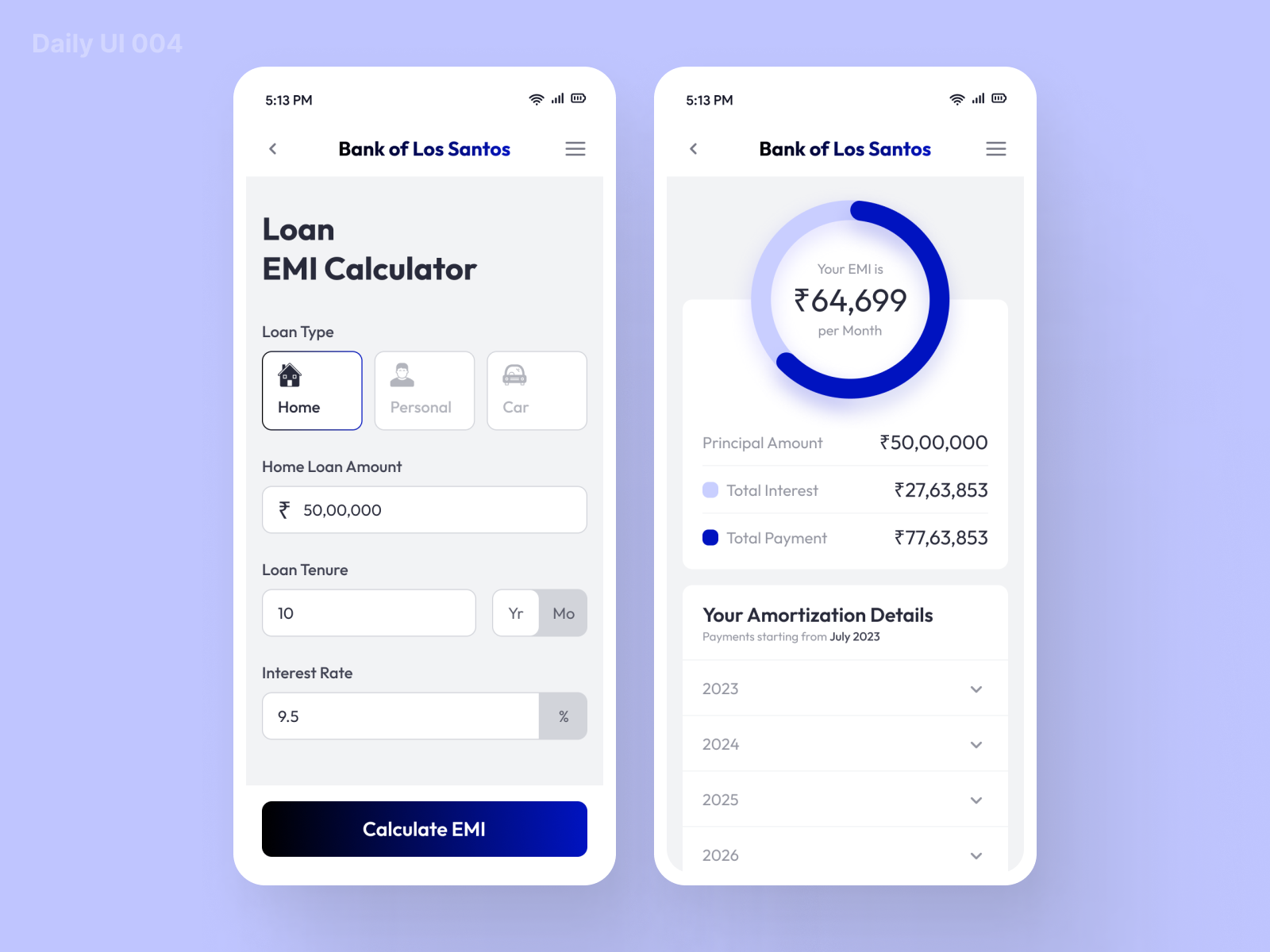 Day 004 - Calculator by Varun C Acharya on Dribbble