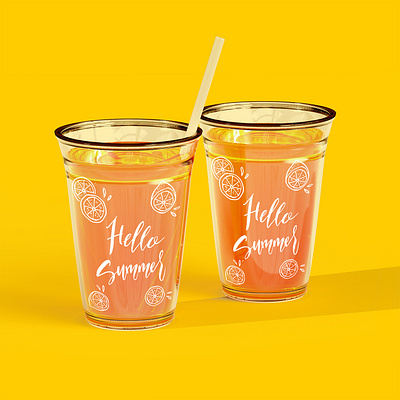 Juice cup mockup branding cup design down download free freebie illustration juice logo mock mock up mockup psd template