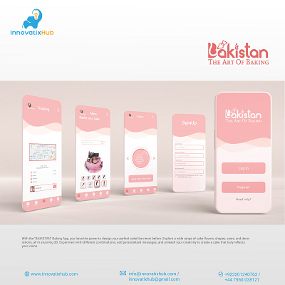 Application Design- bakistan application design bakery application design bakery shop application design bakerylogo baking application design bakingapp branding businesslogodesigners cake application design cakedesignapp cakeordering customcake ordering application design freelancedesigners graphic design icon logomakeronline ui ux vector