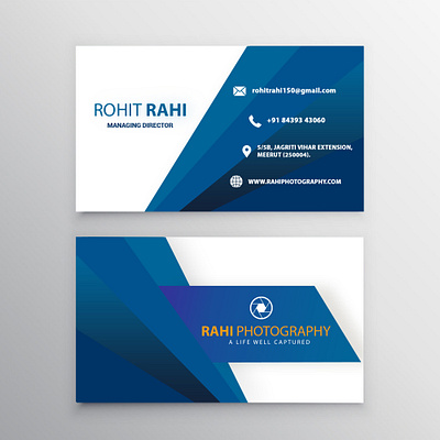 Business Card branding business card card figma graphic design graphic designer logo photoshop ui designer visiting card