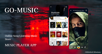 Music App #app #ui animation graphic design ui