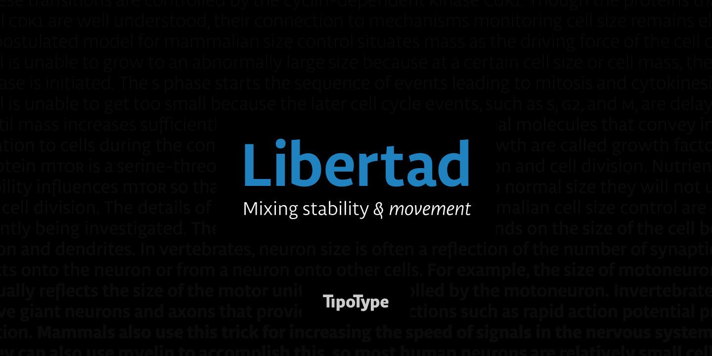 Libertad Font animation graphic design logo motion graphics ui