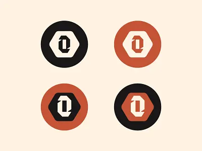 Saturday Type Club: Week 86 Open Source “O” badge badge design branding letter logo middle ground made mikey hayes open source rust saturday type club typography word mark