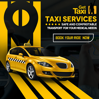 Social Media Posters (Taxi Services) ads concept logo design graphic design graphics design graphics social ads illustration logo social media posters ui