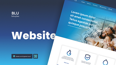 Blu Soluções | Website design site ui webdesign