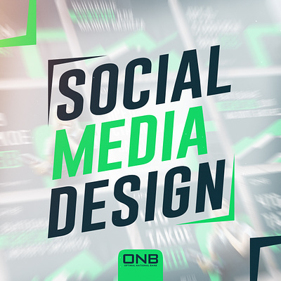SMD Pack for "ONB" design graphic design smd smm постер публикация