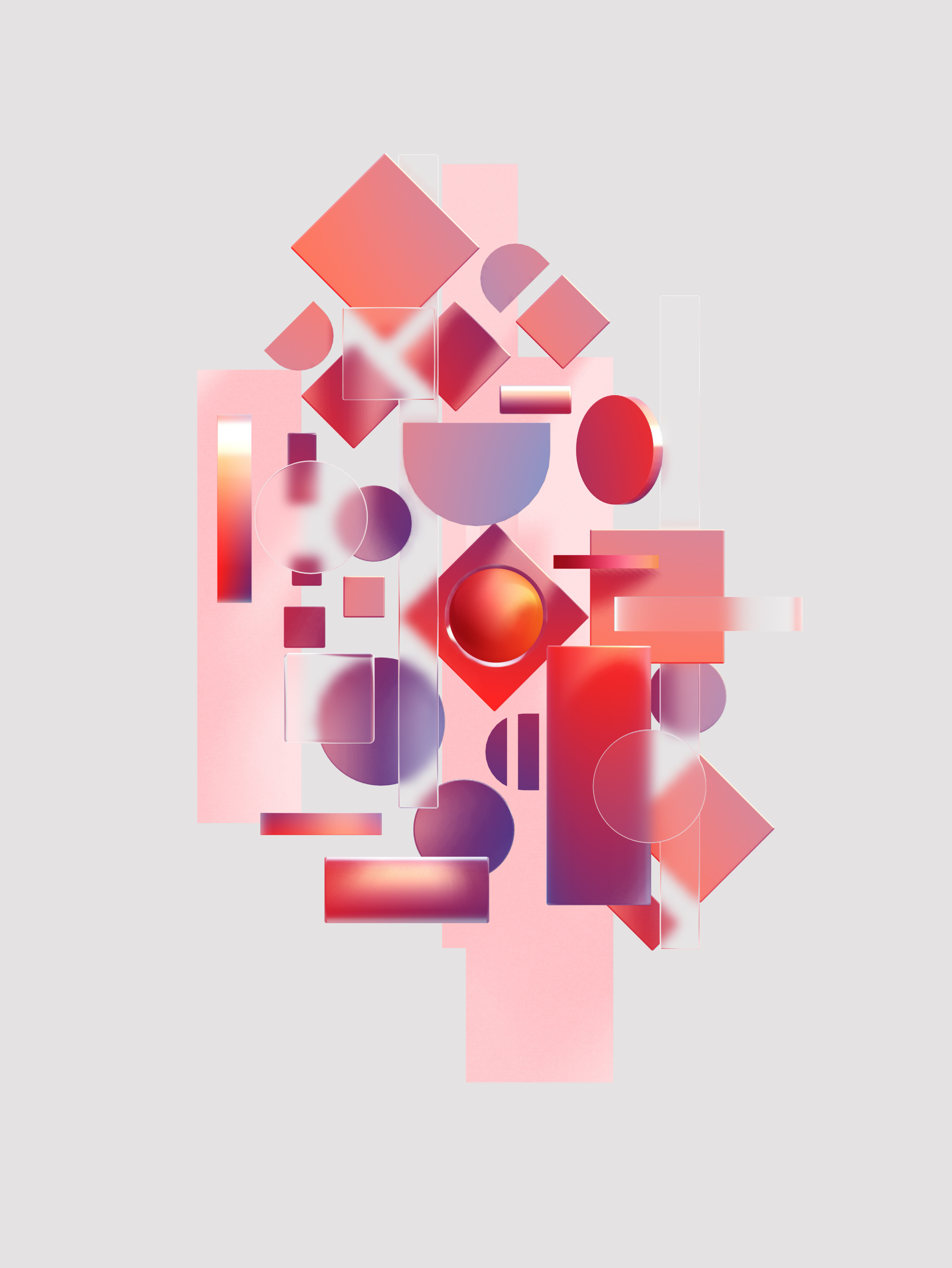 3D Daily 3d advert advertise branding cinema4d color composition design graphic design redshift shapes social