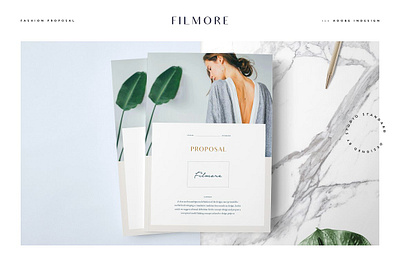 Fillmore Fashion Proposal template