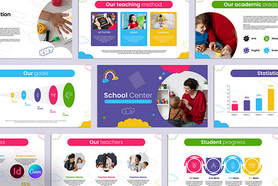 Education Presentation Template toys