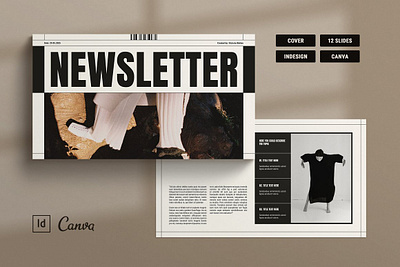 Newsletter Presentation-Template product promotion