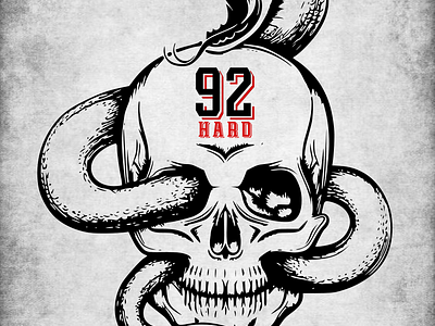 92 Hard Logo Design 75hard art design digitalart digitallogo glitch glitch art graphic design graphicart illustration illustrationart logo logodesign skull skullart