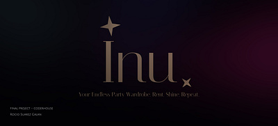 Inu - Your Endless Party Wardrobe app graphic design ui ux