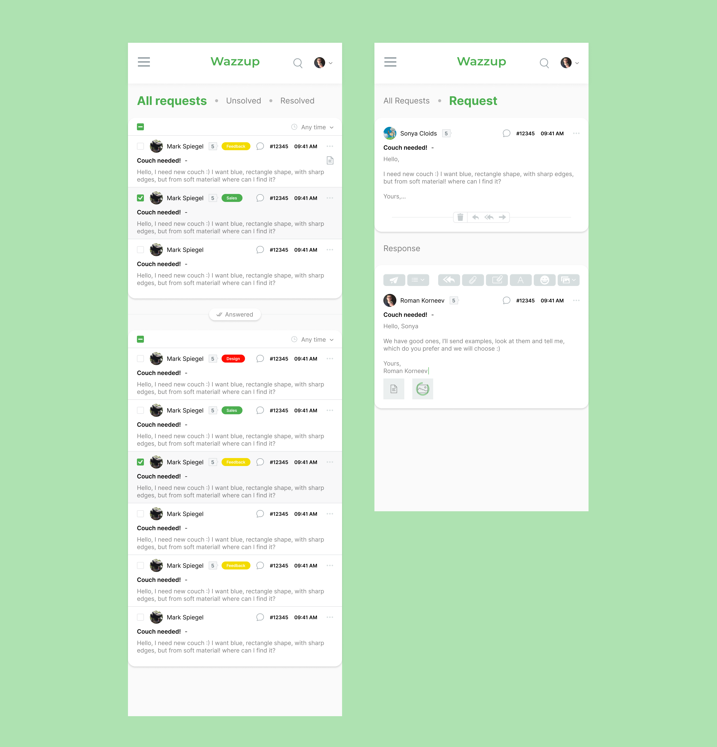 Wazzup Support Manager Platform By Roman (Vicktorovich) Korneev On Dribbble