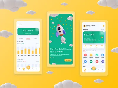 PayVibe App 3d app graphic design mobileapps ui ux