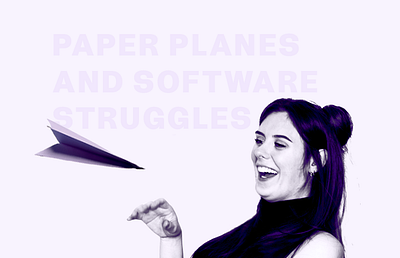 Paper Planes and Software Struggles happiness management leadership paper plane factory software development team building