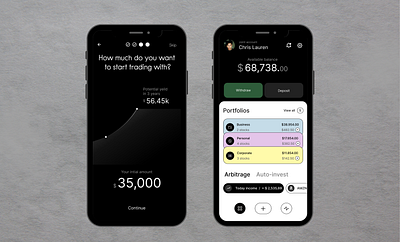 Crafting the minimalist design for a stocks trading app application minimalistappdesign stock trade tradingapp uidesign