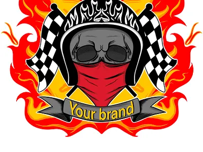 Skull fire animation art artwork brand design brand logo branding design graphic design illustration ilustrasi logo motion graphics tshirt design ui vector