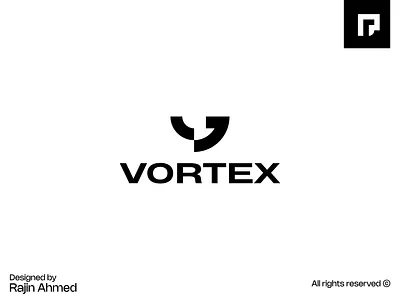 VORTEX agency logo branding company logo design graphic design letter mark logo letter marks logo logo logo design logo designer logo designs logo maker logo marks logo symbol logo type logos logos design logotype tech logo vect plus