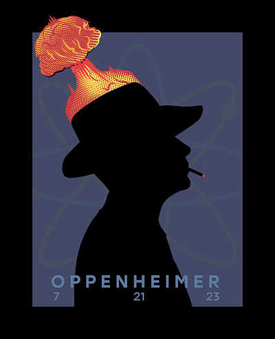 Oppenheimer posterillustration