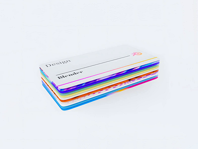 Card's 💳 3d 3d animation adobe after effects animation blender card color cycles gradient loop motion motion design motion graphics render slow motion ui
