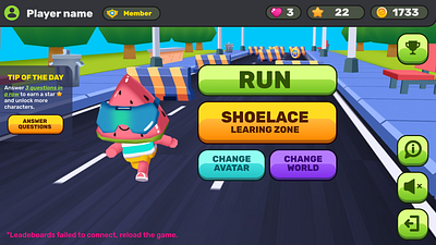 Game Art - UI, Character Design and 3D 3d animation ui