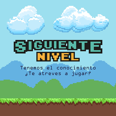 Campaña #SiguienteNivel UDV animation campaña graphic design