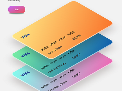 Debit Card Design branding debitcrard design minimaldesign minimalist ui uiesign uiuxdesign ux visacard webdesign