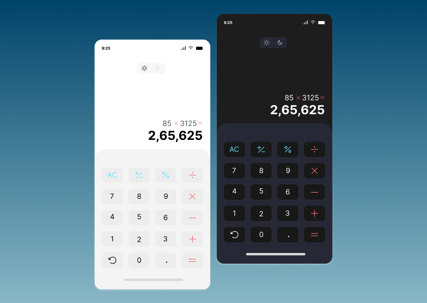 Basic Calculator Design by Pihoo on Dribbble