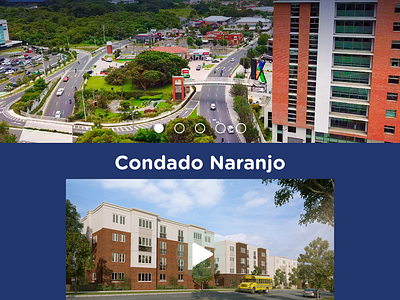 Diseño Website Condado Naranjo graphic design website