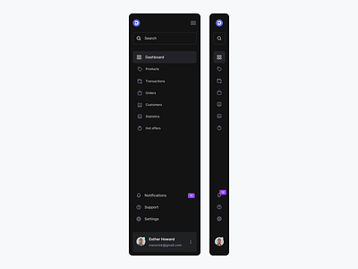 Sidebar navigation dark mode dashboard information information architecture left menu menu multi nav nav nav bar nav menu navigation navigation bar product design side bar side nav sidebar sidenav user interface user interface design web