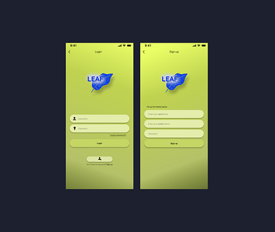 Daily UI #001 - Sign up page app app design dailyui design login login page signin page typography ui