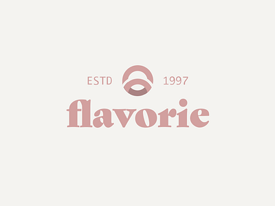 Flavorie Chocolate – Logo branding design graphic design identity logo minimal ui vector