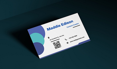 Simple Business Card Design branding design graphic design