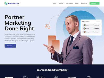 Partnerality.com Website Design and Development affilatemarketing affiliate marketing design branding design freelance freelancer graphic design hire illustration logo ui web web developer web development webdesigner website website design wordpress design wordpress develop wordpress developer