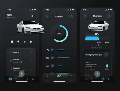 Glassmorphism Car App