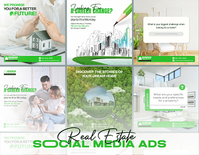 Social Media Banner - Real Estate design facebook post home rant real estate social media banner social media post social media stories