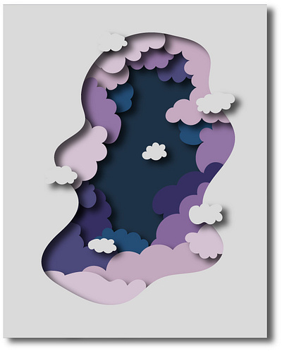clouds design graphic design illustration