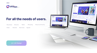 Needed Platform | UI/UX Design | Brand Identity creative direction interface ui uiux ux web design