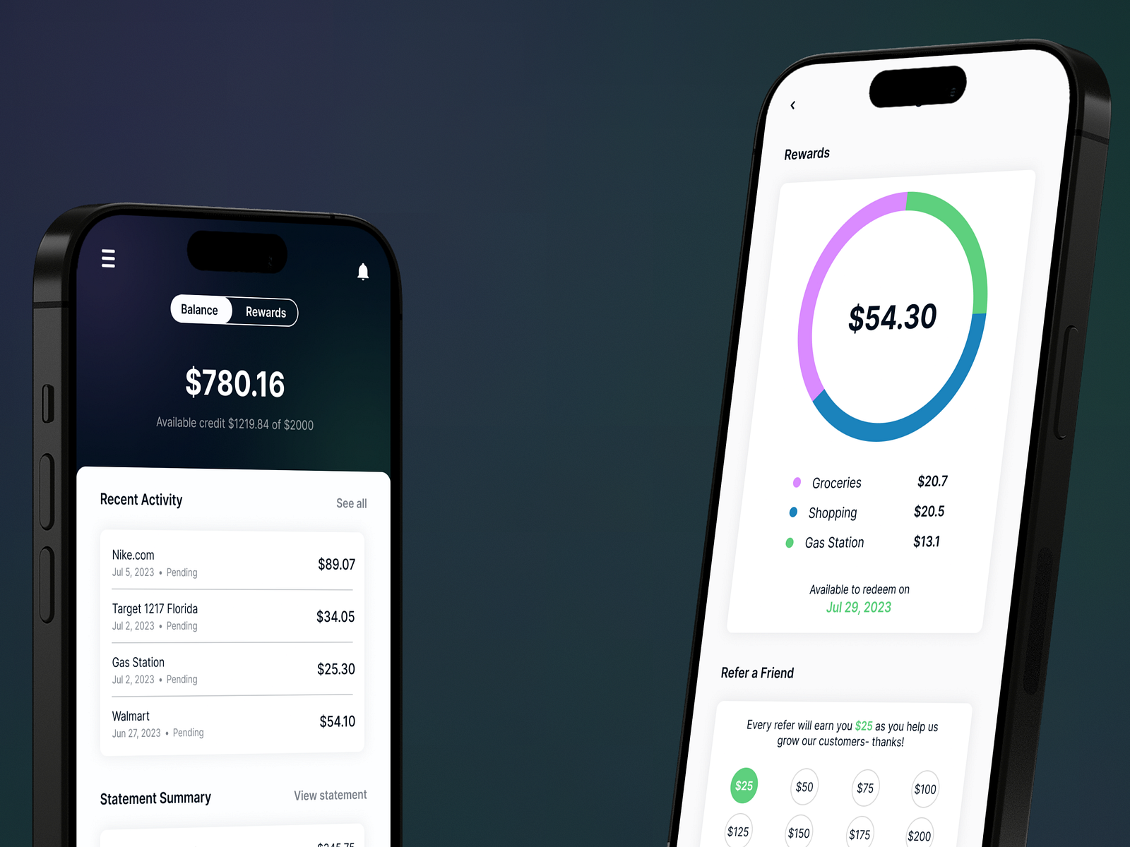 Banking App UI design by Khatri Shivang on Dribbble