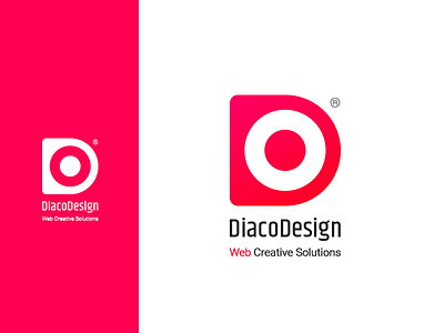 DiacoDesign.com Logo ( 2023 ) brand identity branding branding and identity design dia diaco diacodesign graphic design logo logo design