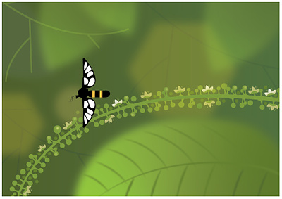 Little Bug artwork design illustration